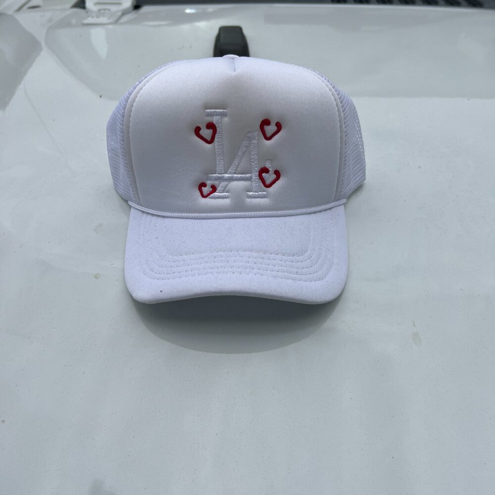 LA Snapback Embroidered Trucker Hat